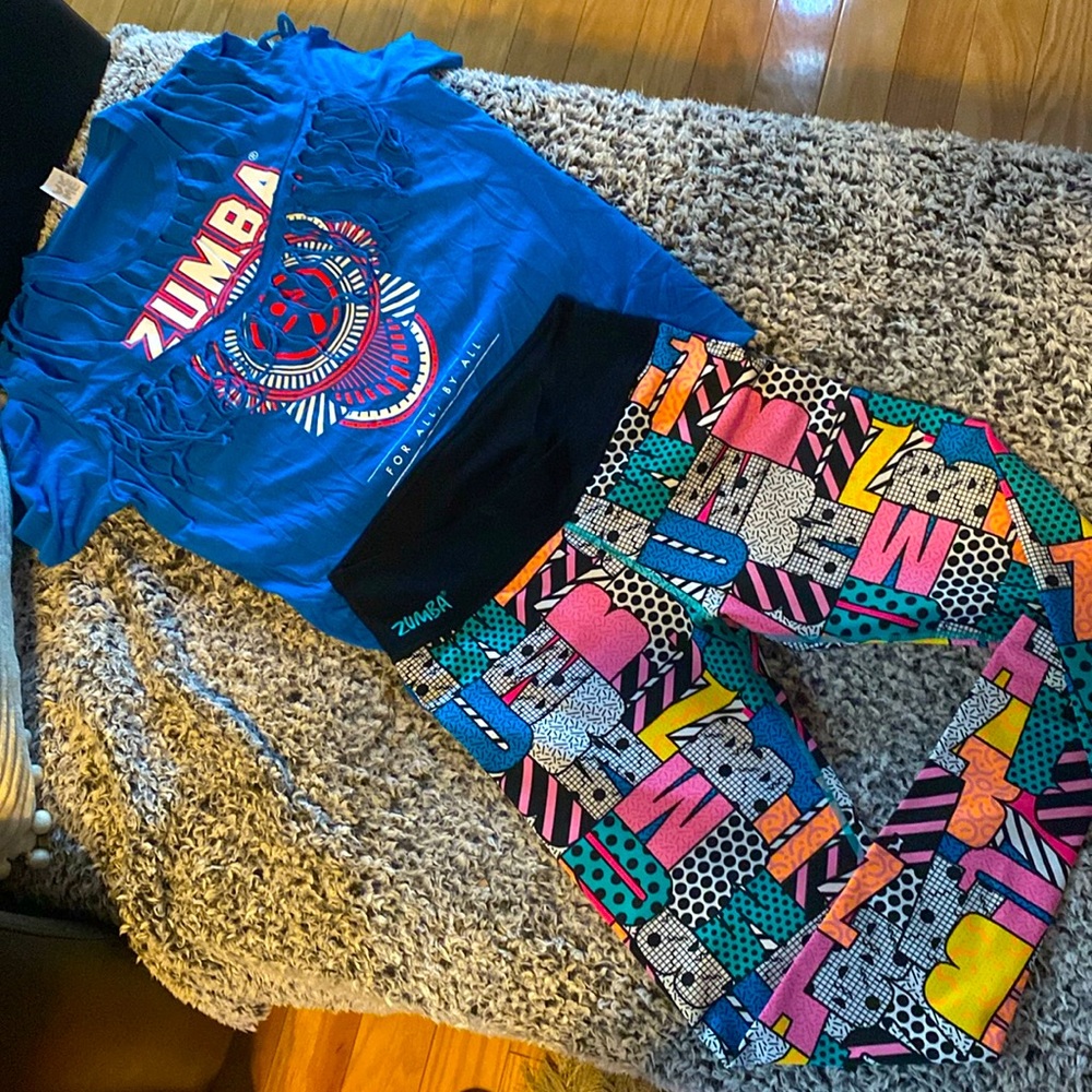 Zumba set - Leggings and fun top